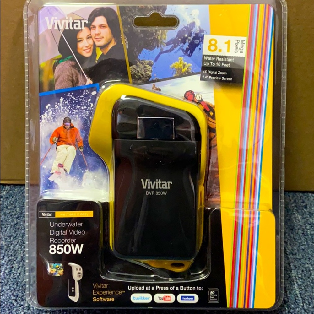 Vivitar DVR-850W Underwater Digital Video Recorder